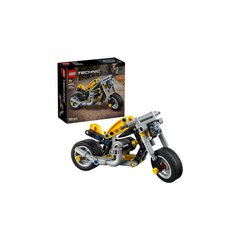 Lego 42225 Technic Moto Amarilla, Juguete De Construcción 42225
