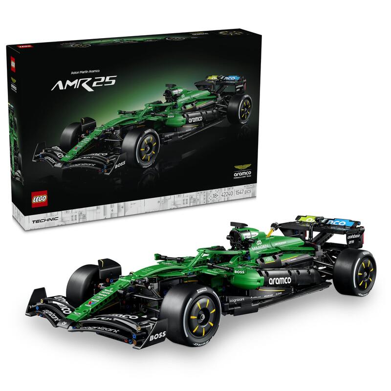 Lego 42240 Technic Aston Martin Aramco Amr25 F1 Auto 42240