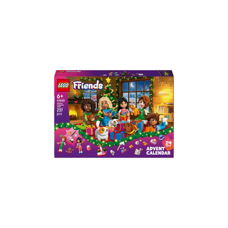 Lego 42668 Friends Advent Calendar 2025, Juguete De Construcción 42668