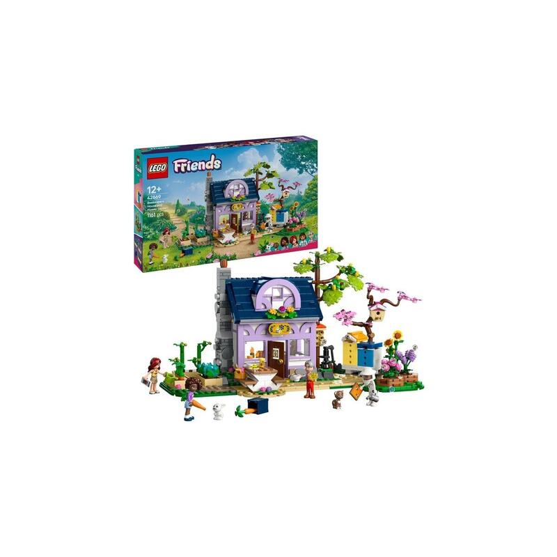 Lego 42669 Friends Juguete De Construcción Casa Del Apicultor Y Jardín De Flores 42669