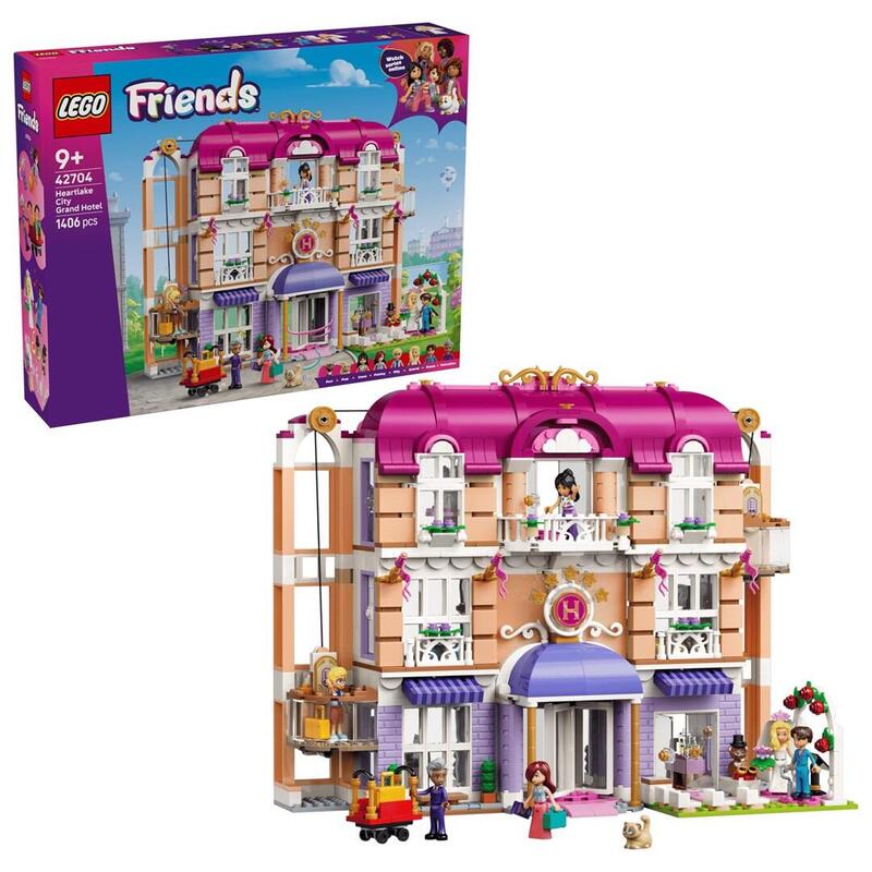 Lego 42704 Friends Das Grandhotel Von Heartlake City 42704