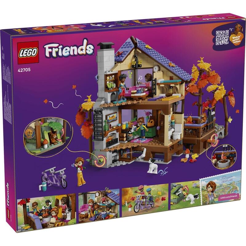 Lego 42705 Friends Gemütliche Hütte Im Herbstwald 42705