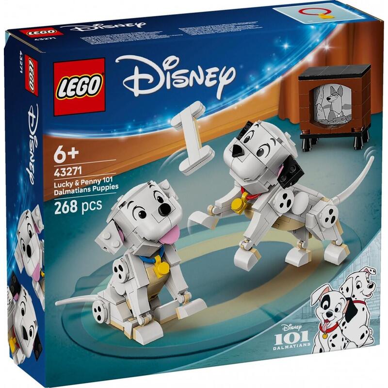 Lego 43271 Disney Classic Puppies Lucky Y Penny De 101 Dálmatas