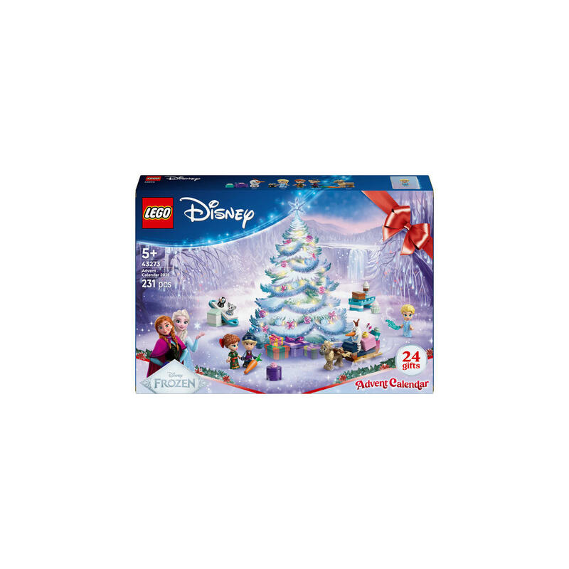 Lego 43273 Calendario De Adviento Congelado De Disney 2025, Toys De Diseño 43273