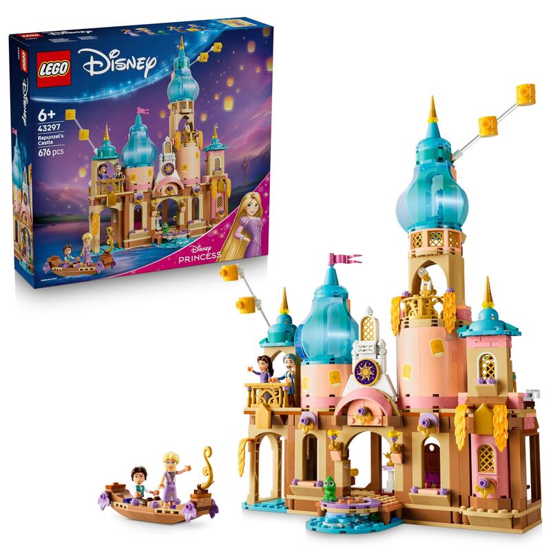 Lego 43297 Disney Princess Rapunzels Schloss 43297