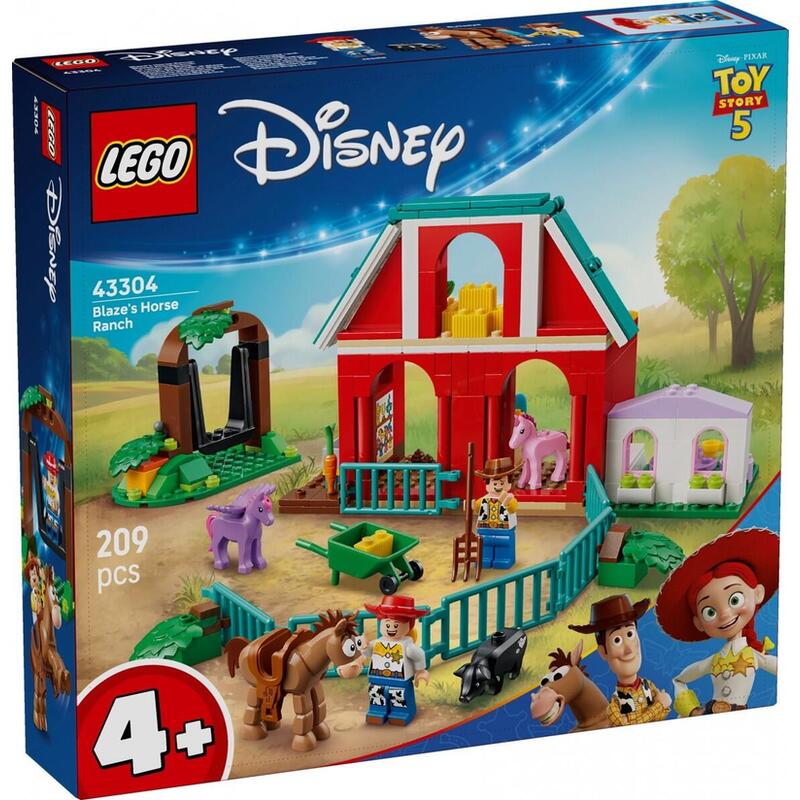 Lego 43304 Disney Pixar Blazes Pferderanch