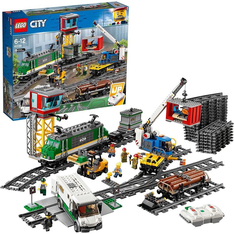 Lego 60198 City Tren De Mercancías