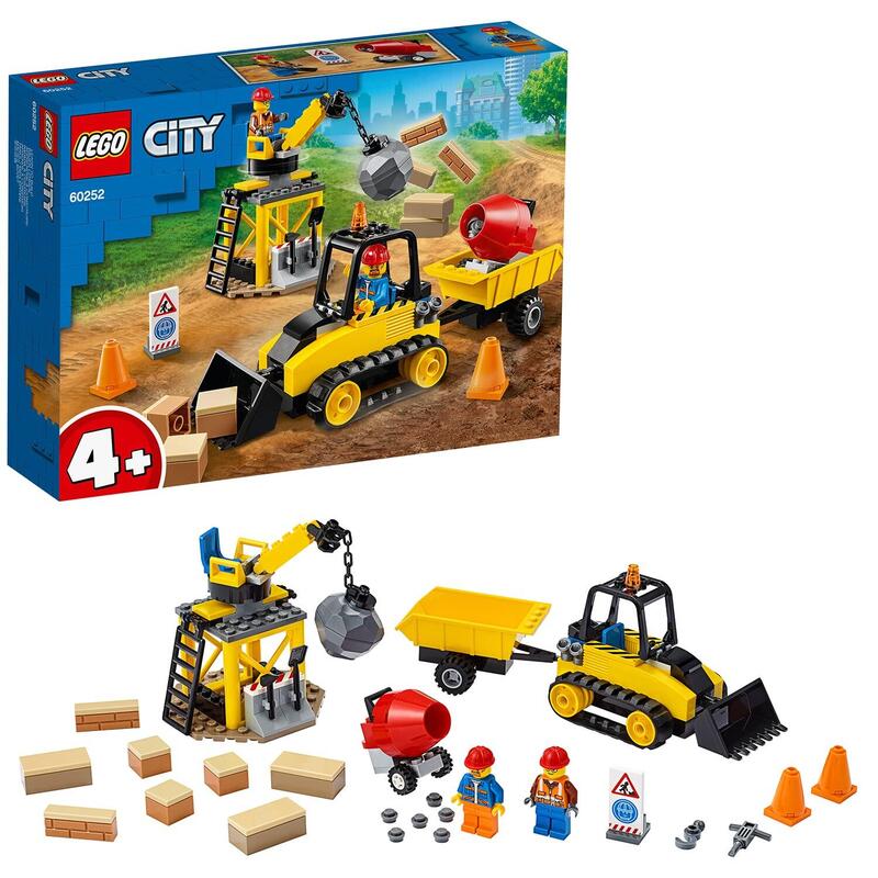 Lego 60252 City Bagger Auf Der Baustelle 60252