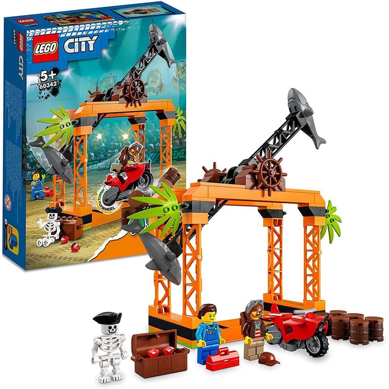 Lego 60342 Desafío Acrobático: Ataque Del Tiburón