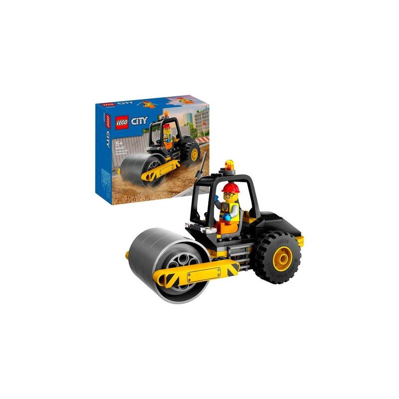 Lego 60401 City Rodillo De Carretera