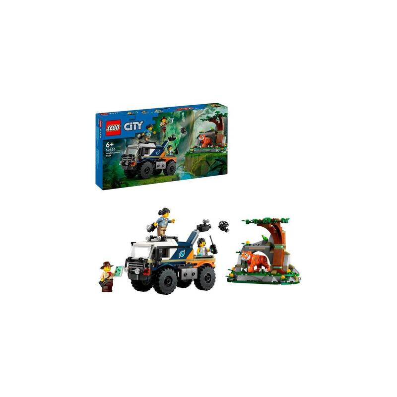 Lego 60426 City Camión Explorador De La Selva, 60426