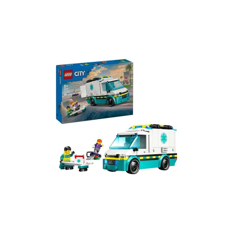 Lego 60451 City Ambulancia, Juguete De Construcción 60451
