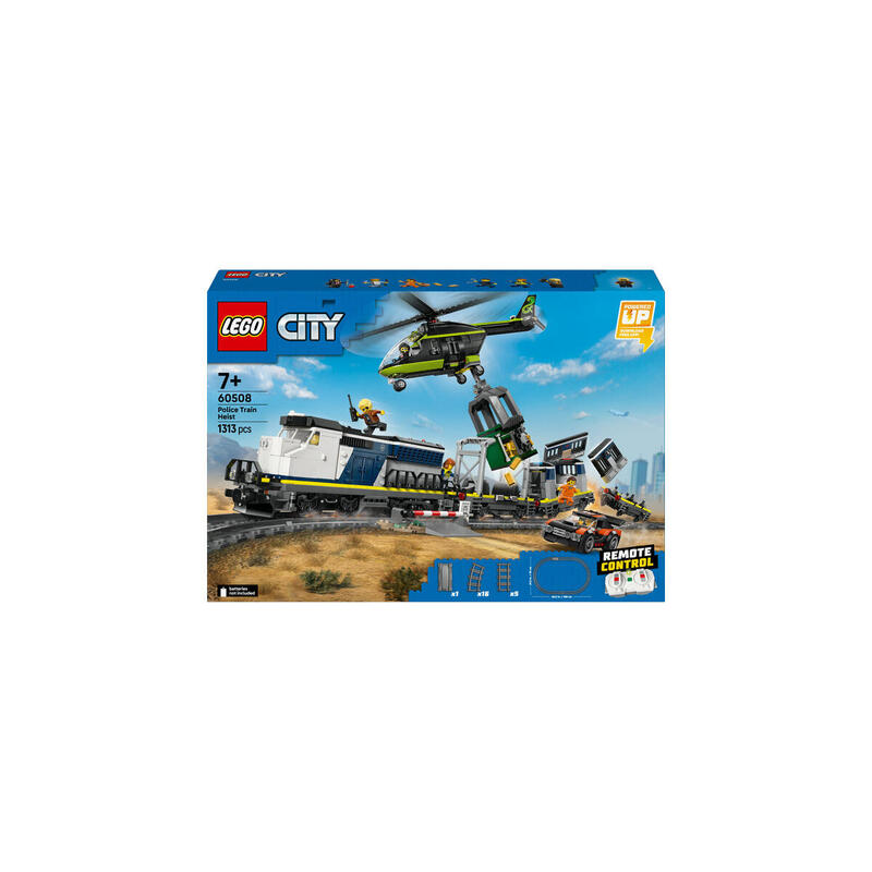 Lego 60508 City Asalto Al Tren De La Policía, Juguete De Construcción 60508