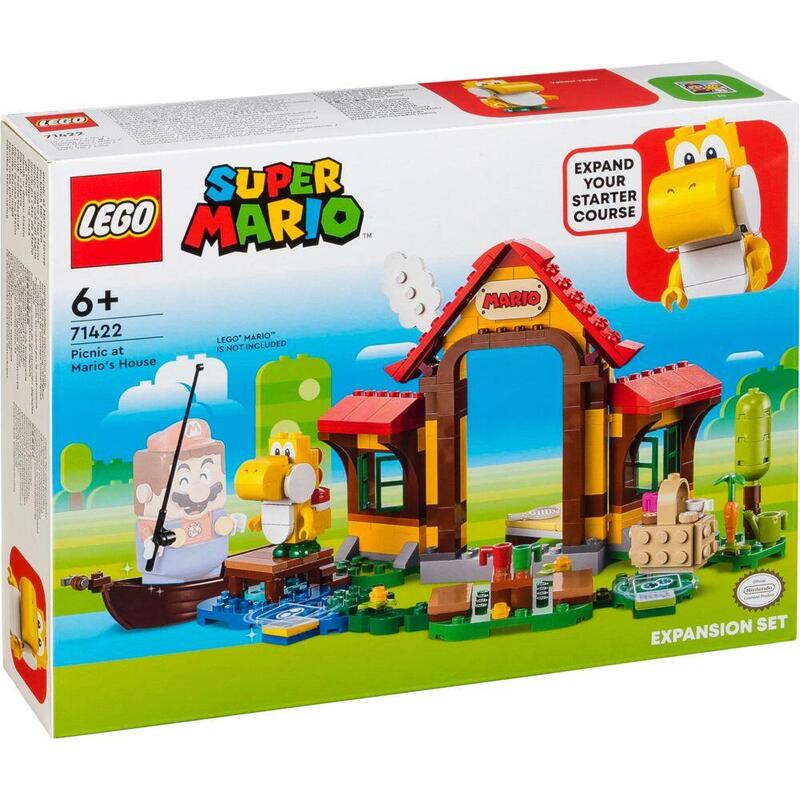 Lego 71422 Super Mario Picknick Bei Mario - Erweiterungsset, Juguete De Construcción 71422