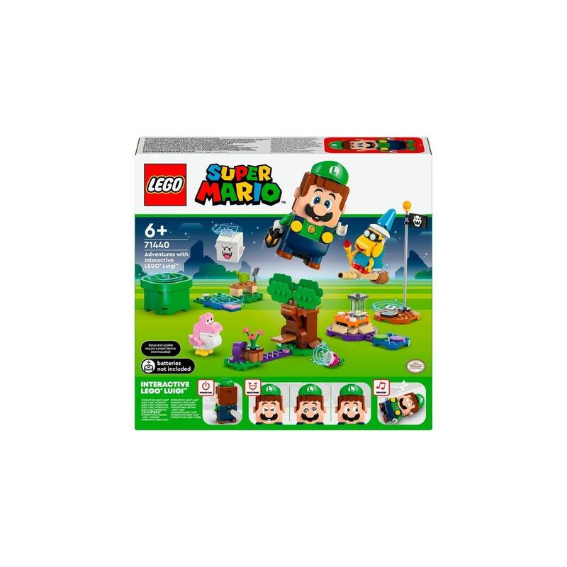 Lego 71440 Super Mario Adventures Con El Interactivo Lego Luigi