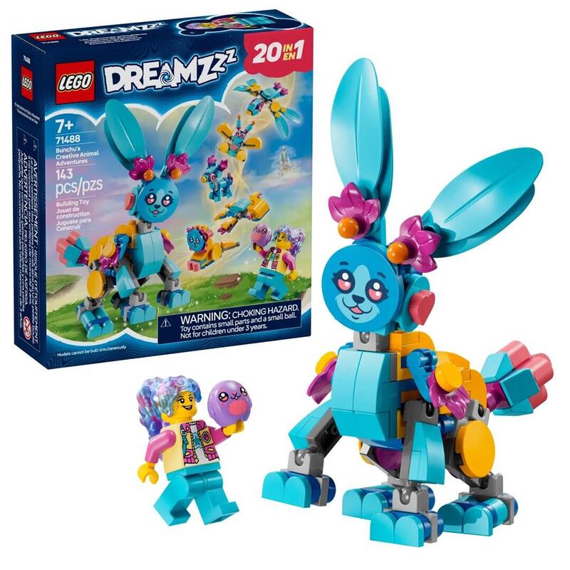 Lego 71488 Dreamzzz Bunchus Juguete De Construcción: Aventuras Animales Creativas   71488