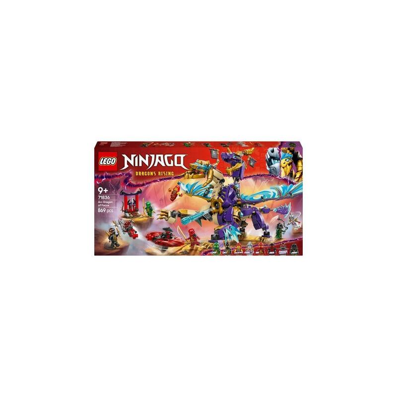 Lego 71836 Ninjago Juguete De Construcción Dragón De Arco 71836