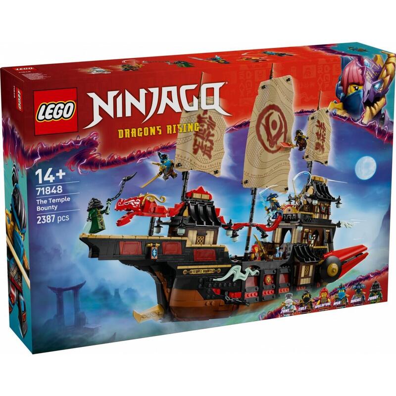 Lego 71848 Ninjago El Planeador Del Templo