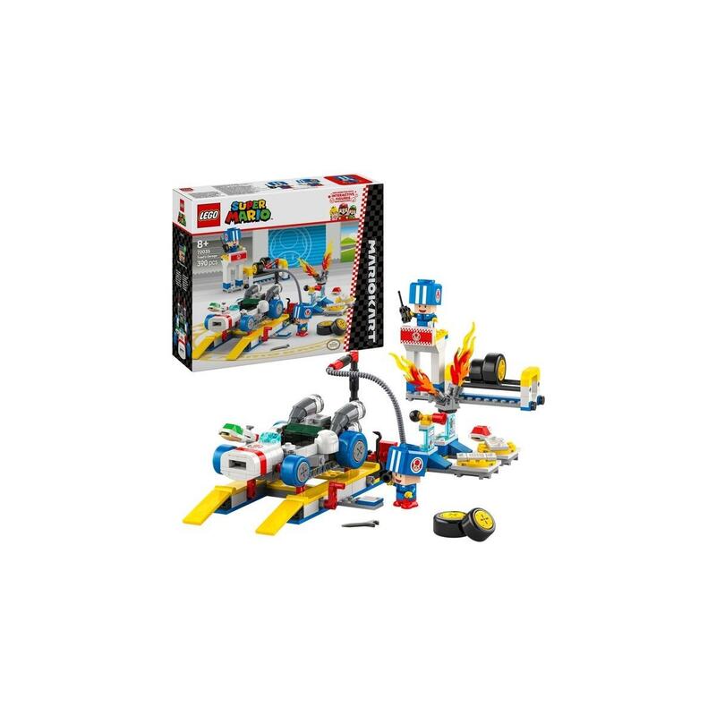 Lego 72035 Super Mario - Mario Kart: Taller De Toad, Juguete De Construcción 72035