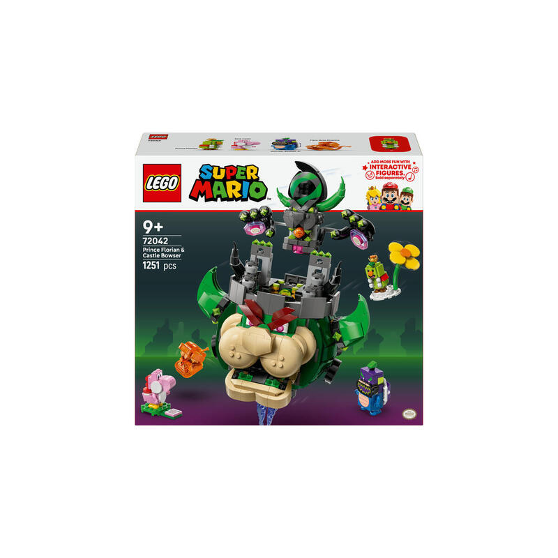 Lego 72042 Super Mario Prince Florian & Castle Bowser, Juguete De Construcción 72042