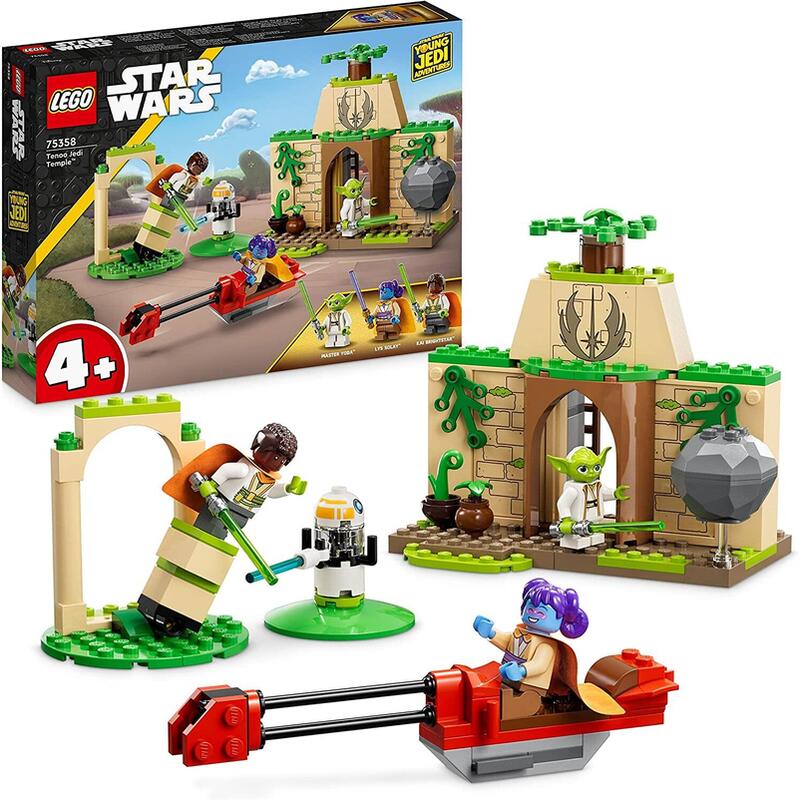 Lego 75358 Star Wars Templo Tenoo Jedi Con El Maestro Yoda
