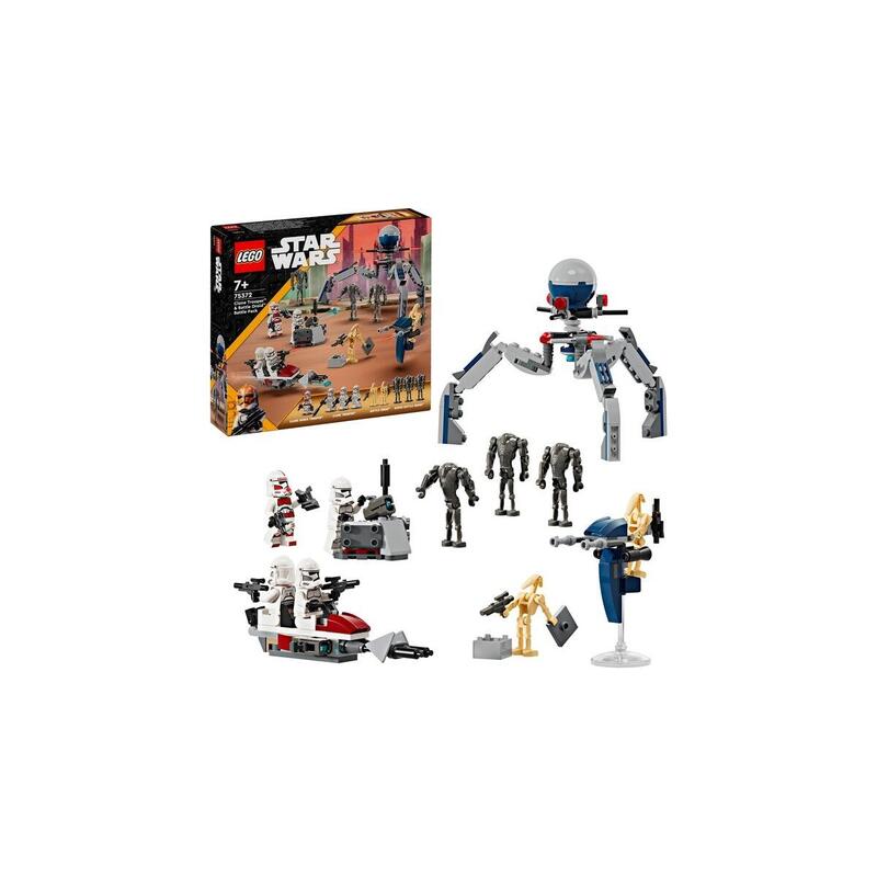 Lego 75372 Lego Star Wars Paquete De Batalla De Soldado Clon Y Droide De Batalla