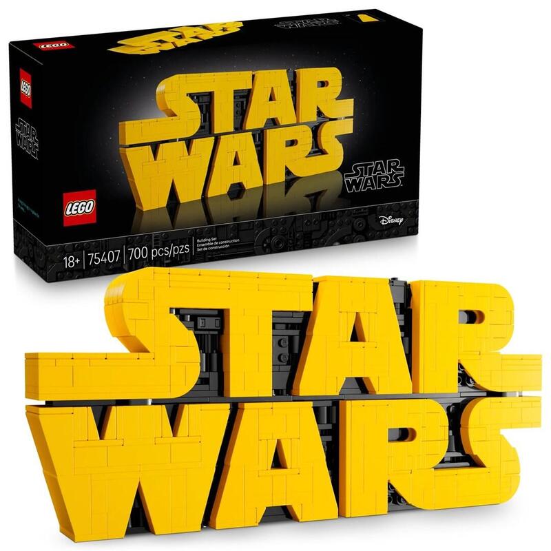 Lego 75407 Star Wars Logo Aus Lego Steinen 75407