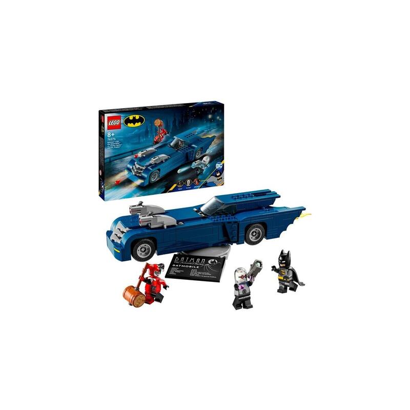 Lego 76274 Dc Super Heroes Batman En El Batimóvil Vs. Harley Quinn Y Mr. Freeze, 76274