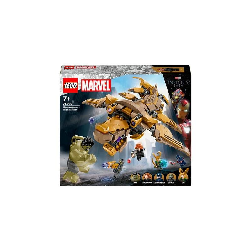 Lego 76290 Marvel Super Heroes Vengadores Vs. Leviatá