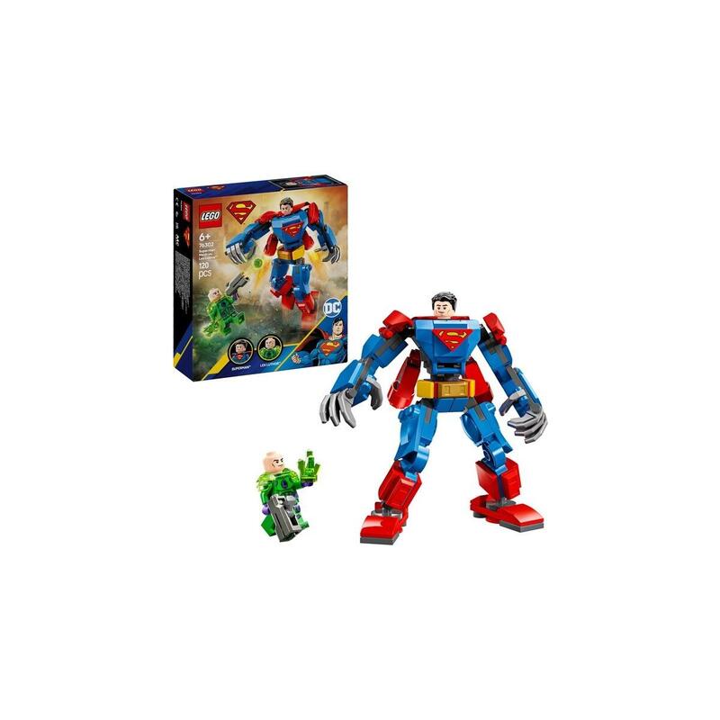 Lego 76302 Dc Super Heroes Superman Mech Vs. Lex Luthor, Juguete De Construcción 76302