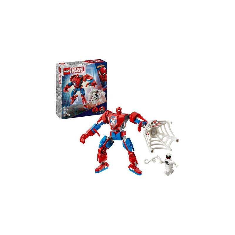 Lego 76308 Marvel Super Heroes Spider-Man Mech Vs Anti-Venom, Juguete De Construcción 76308