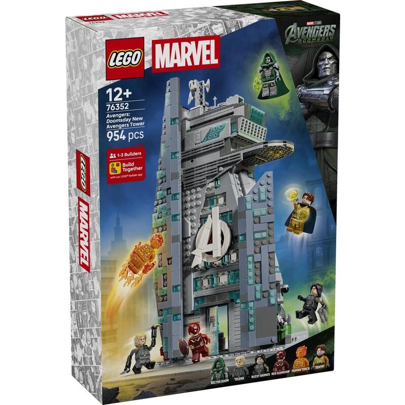 Lego 76352 Marvel Super Heroes Avengers: Doomsday Neuer Avengers Tower 76352