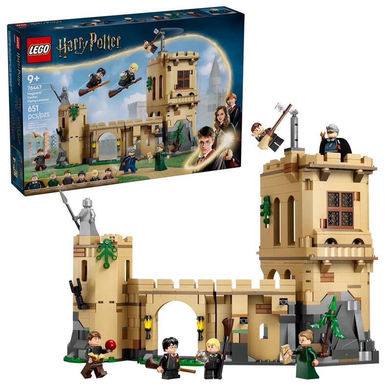 Lego 76447 Harry Potter Castillo De Hogwarts: Lección De Vuelo En Escoba