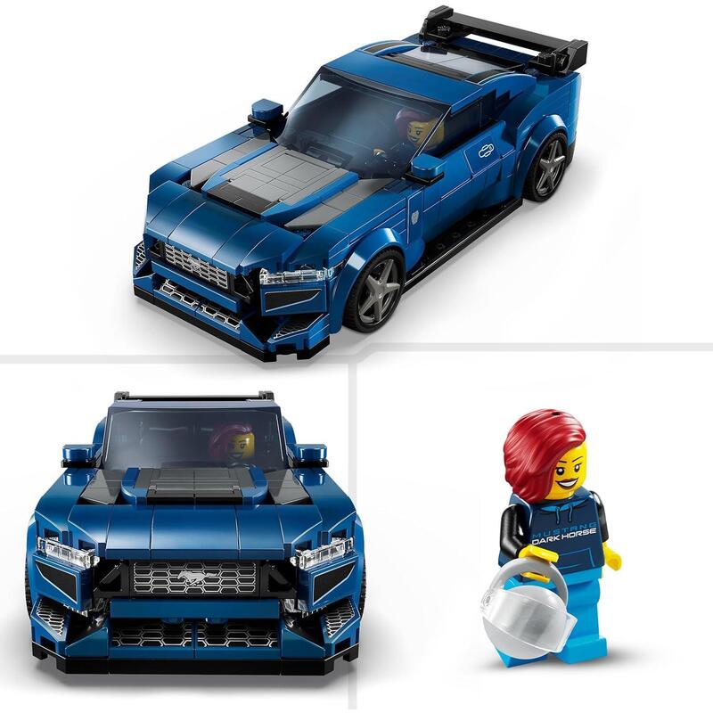 Lego 76920 Speed Champions Deportivo Ford Mustang Dark Horse Coche