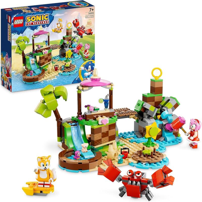 Lego 76992 Sonic The Hedgehog Isla De Rescate De Animales De Amy
