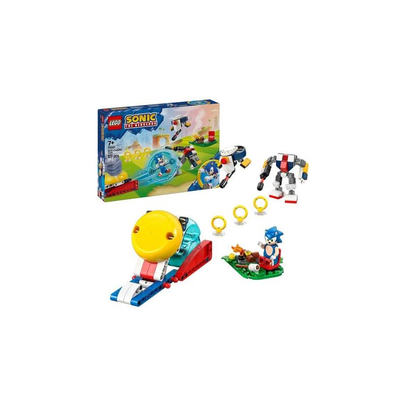 Lego 77001 Sonic The Hedgehog Juguete De Construcción Enfrentamiento En La Fogata De Sonic 77001