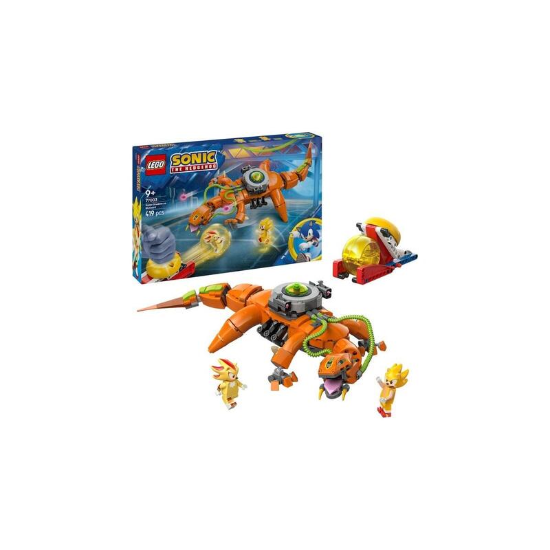 Lego 77003 Sonic The Hedgehog Super Shadow Vs. Biolizard, Juguete De Construcción 77003