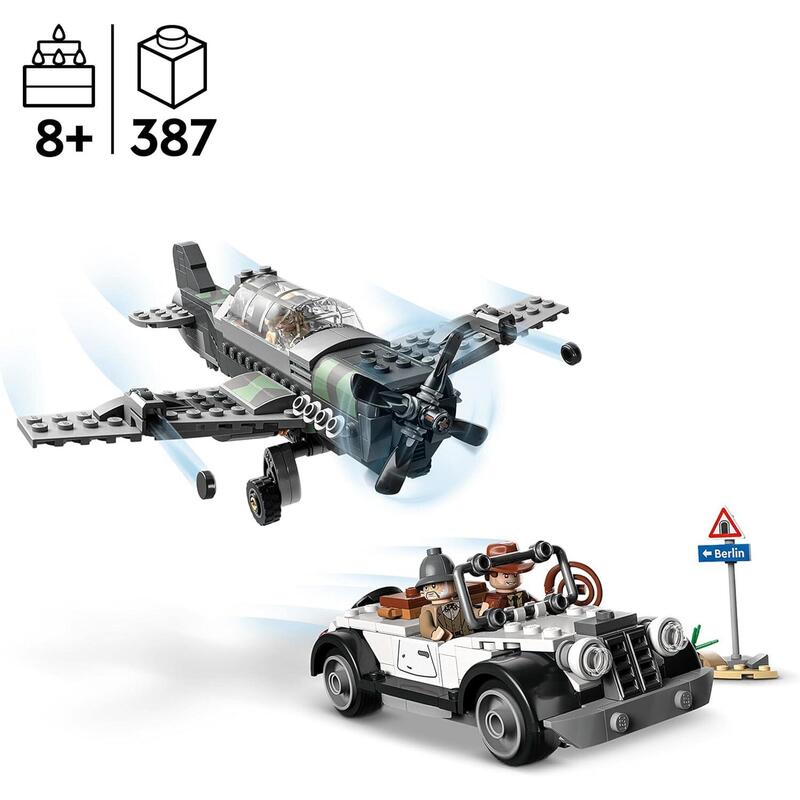 Lego 77012 Indiana Jones Persecución Del Caza