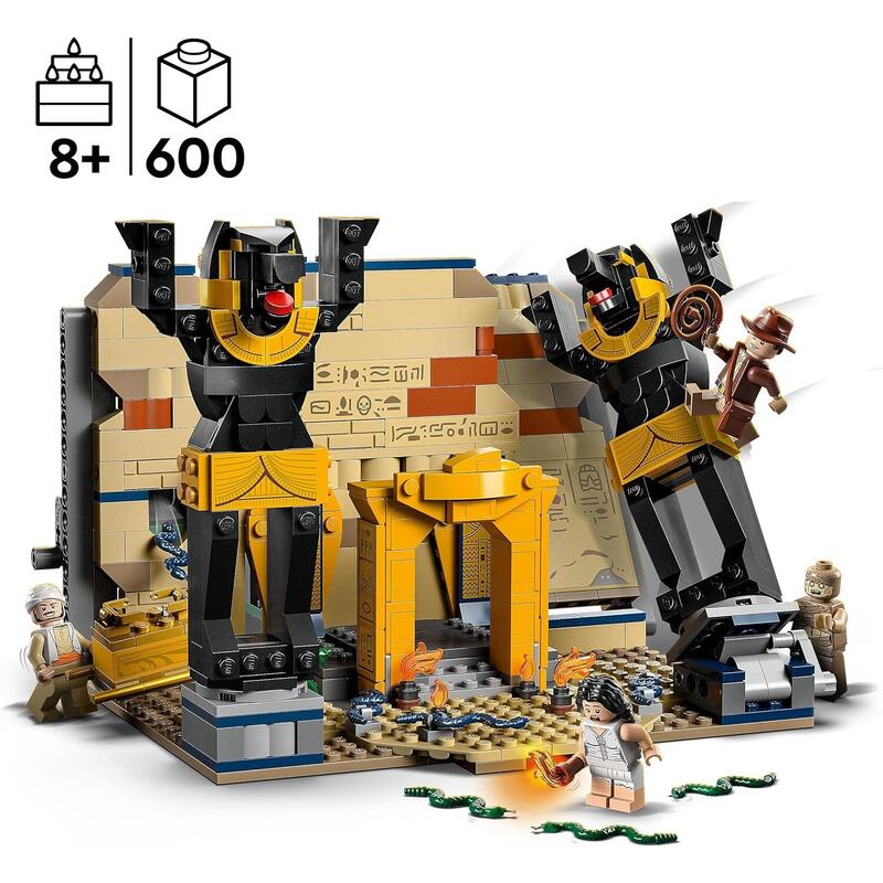 Lego 77013 Indiana Jones Huida De La Tumba Perdida