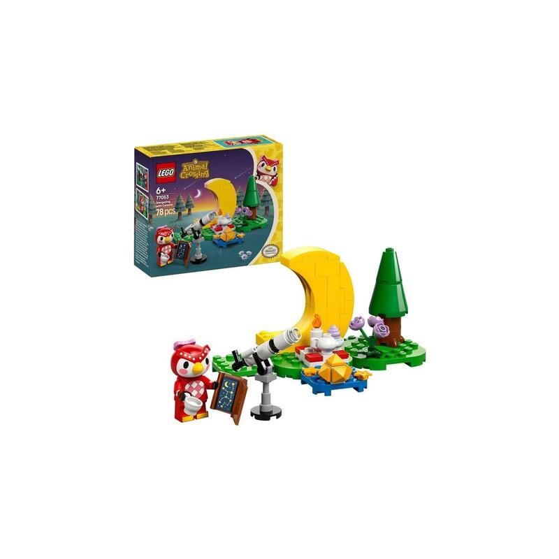 Lego 77053 Animal Crossing Stargazing Con Eufemia, Juguete De Construcción 77053