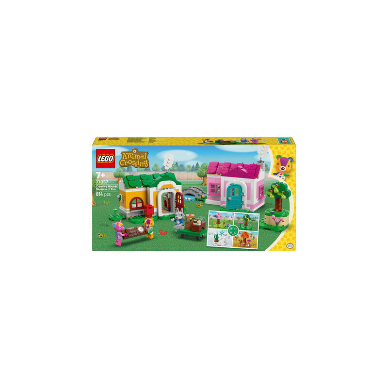 Lego 77057 Crossing Creating Creating Casas: Temporadas Llenas De Diversión, Juguetes De Construcción 77057