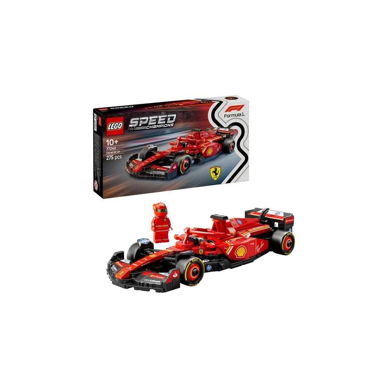 Lego 77242 Speed ??Champions Ferrari Sf-24 F1 Coche De Carreras Juguete De Construcción 77242