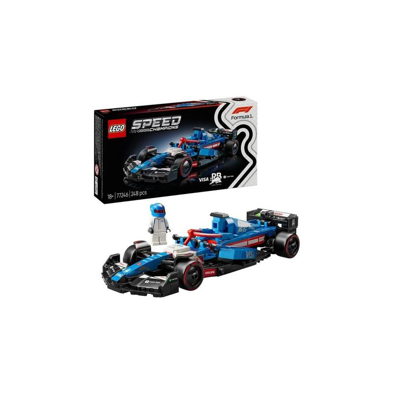 Lego 77246 Speed ??Champions Aplicación Visa Cash Rb Vcarb 01 Coche De Carreras De F1 Juguete De Construcción 77246