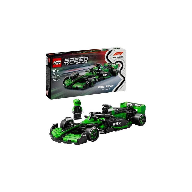 Lego 77247 Speed ??Champions Kick Sauber F1 Team C44 Juguete De Construcción De Coches De Carreras 77247