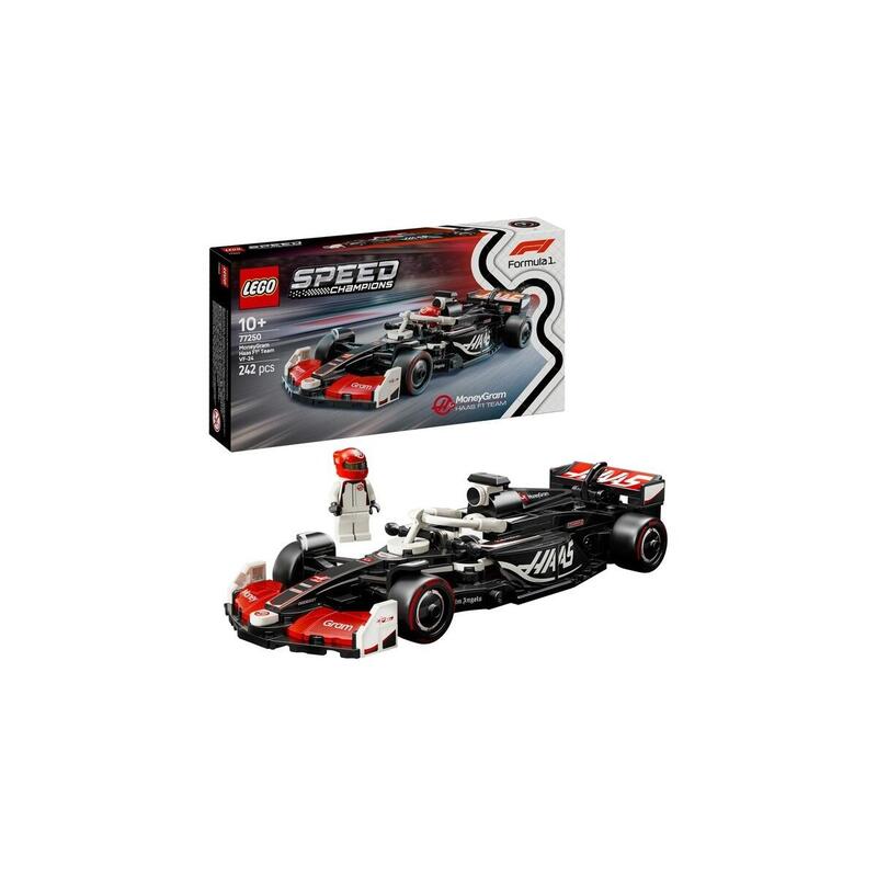 Lego 77250 Speed ??Champions Moneygram Haas F1 Team Vf-24 Coche De Carreras Juguete De Construcción 77250