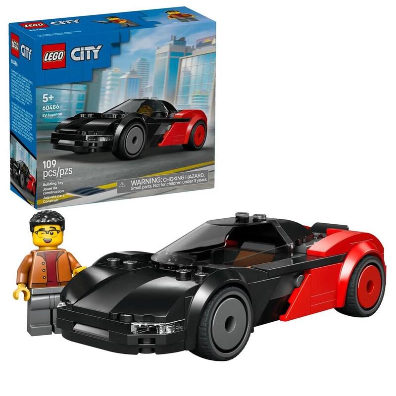 Lego City 60486 Superdeportivo Eléctrico