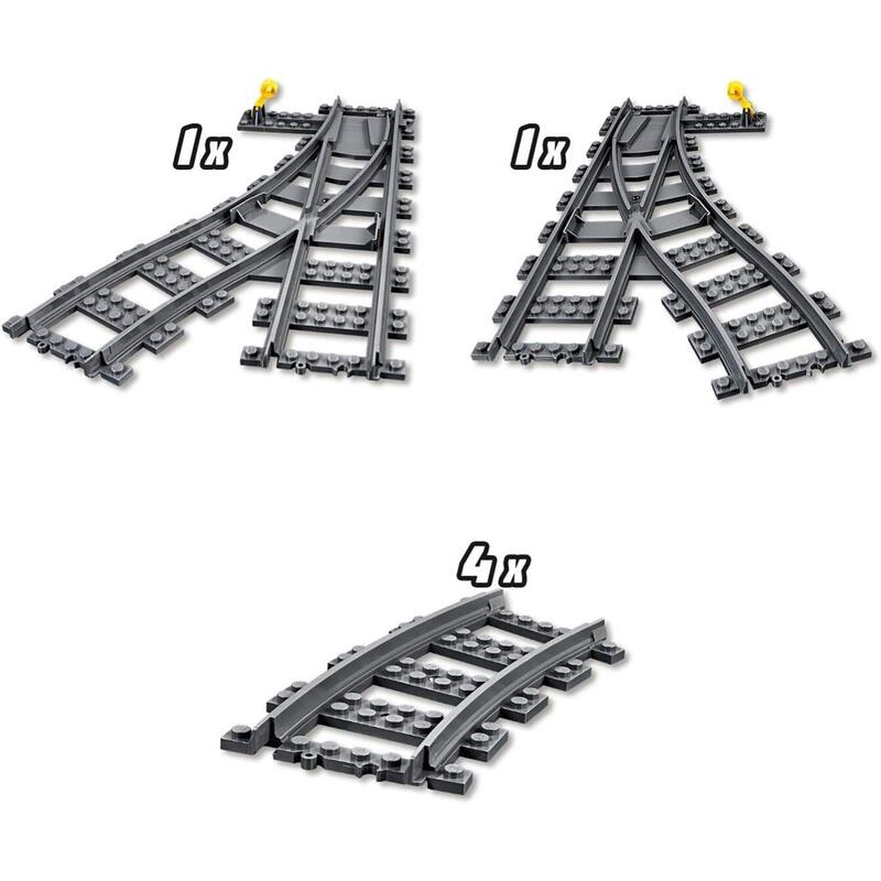 Lego City Trains Cambios De Agujas - 60238
