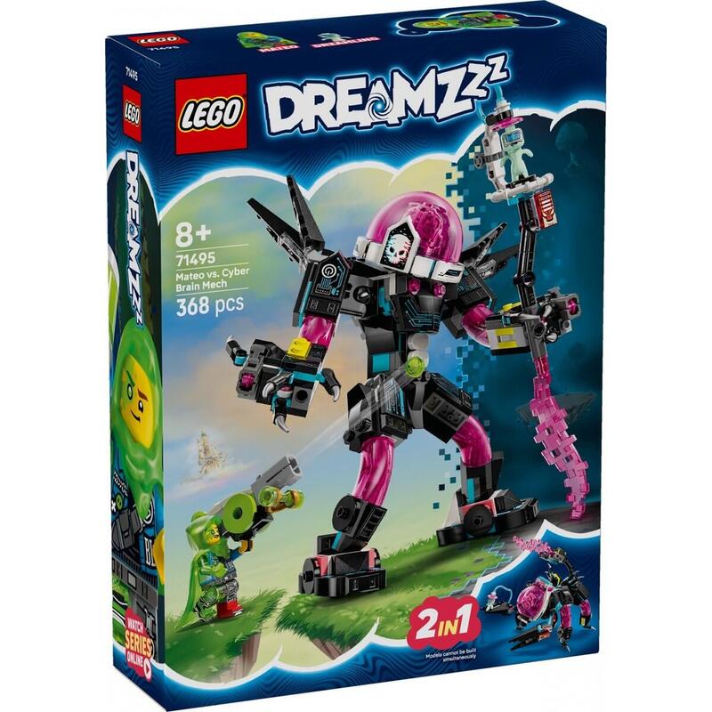 Lego Dreamzzz 71495 Mateo Vs. Cibercerebro Mech