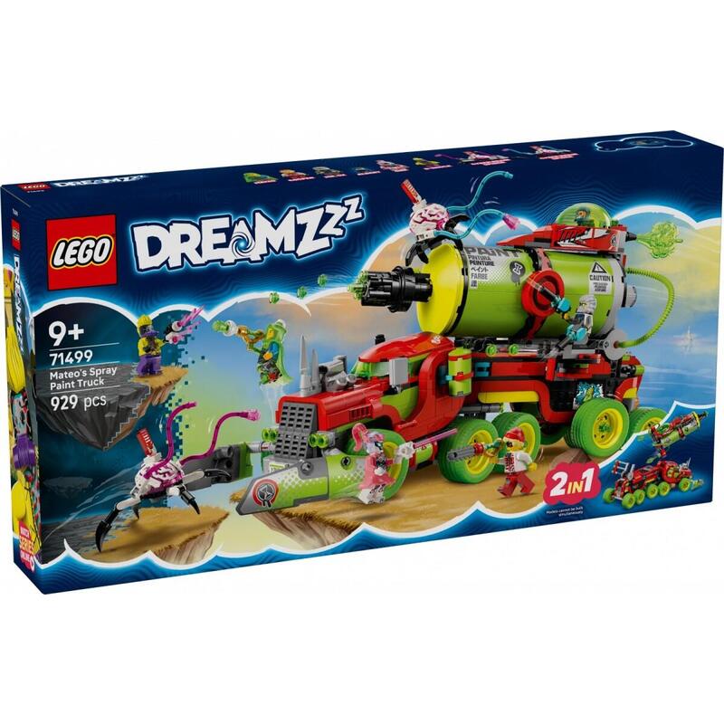 Lego Dreamzzz 71499 Camión De Pintura En Aerosol De Mateo