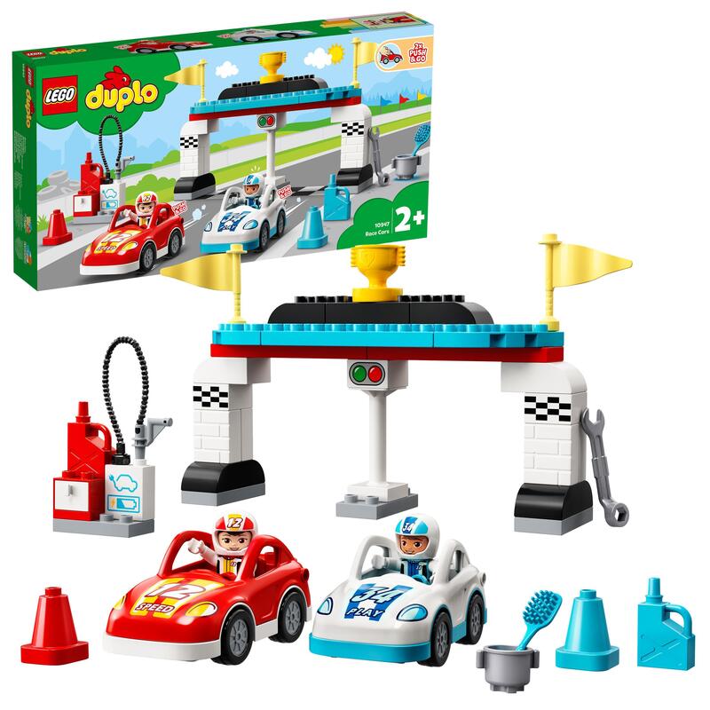Lego Duplo 10947 Coches De Carreras